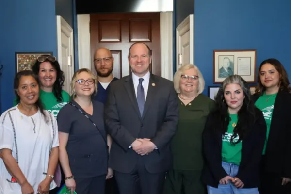 AFSCME Members with New York Congressman Tim Kennedy